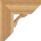 Ekena Millwork Merced Slat Rough Sawn Bracket, Western Red Cedar, 6"W x 18"D x 18"H BKT06X18X18MRC06RWR - alternate 4